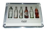 Coca-Cola Coke Bottle History Acrylic Executive Display Piece Desk Paperweight