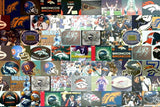 Amazing Denver Broncos Helmet Montage. 1 of only 25