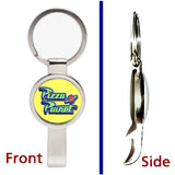 Toy Story Pizza Planet Promo Prop Pendant Keychain silver secret bottle opener