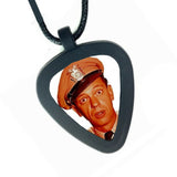 Barney Fife Don Knotts TAGS Pickbandz Mens or Womens Real Guitar Pick Necklace