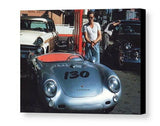 Rare Framed James Dean Porsche 550 Spyder Vintage LAST Photo. Jumbo Giclée Print