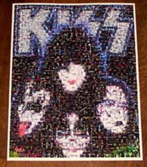 Amazing KISS Rock & Roll Bands poster montage 1 of 25!!