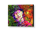 Framed Abstract Freddy Krueger Flowers Weird 8.5X11 Print Lim. Ed w/signed COA