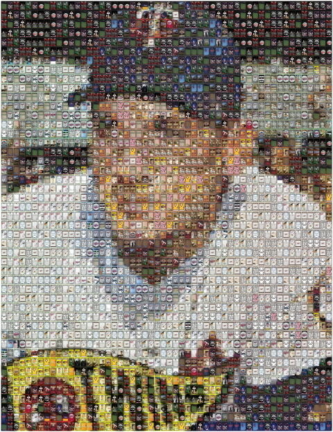 Amazing Minnesota Twins Harmon Killebrew Montage Mosaic