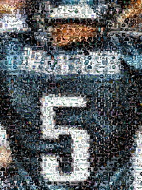 Amzng Philadelphia Eagles Donovan McNabb JERSEY Montage