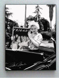 Framed Marilyn Monroe holding FRIENDS TV Show faux signed Limited Edition