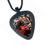 Back To The Future Marty McFly Pickbandz Mens Womens Real Guitar Pick Necklace