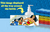 Classic Wonder Woman Soap / Hand Sani. Refillable Dispenser Not just a label!