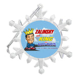 Zalinsky Auto Parts Tommy Boy Movie Snowflake Lt Holiday Christmas Tree Ornament