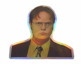 The Office Dwight Schrute Official Holograhm Die Cut Sticker