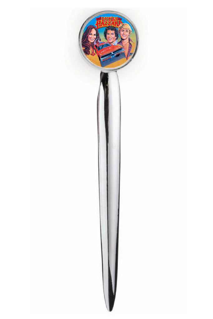 The Dukes of Hazzard Letter Opener Metal Silver Tone Executive with case