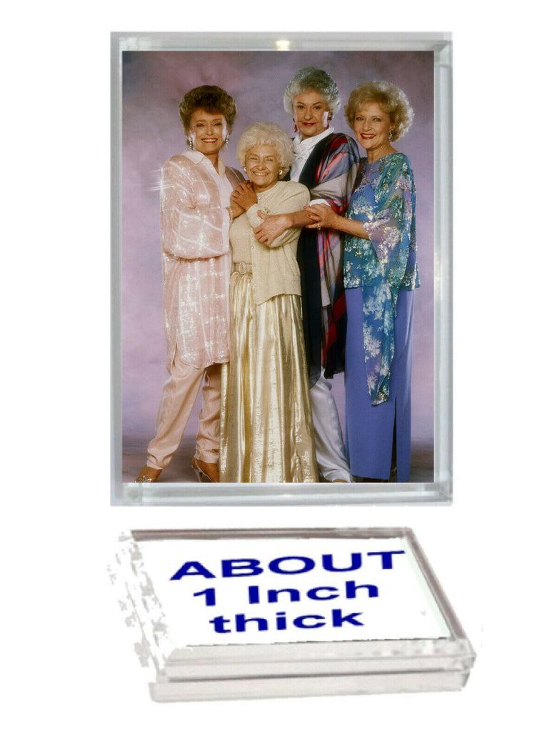 The Golden Girls TV Show Acrylic Executive Display Piece Desk Top Paperweight