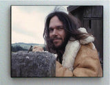Rare Framed 1972 Neil Young Vintage Photo. Jumbo Giclée Print