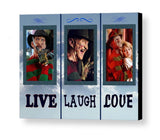 Framed Freddy Krueger A Nightmare On Elm Street Live Laugh Love Parody 8.5 X 11