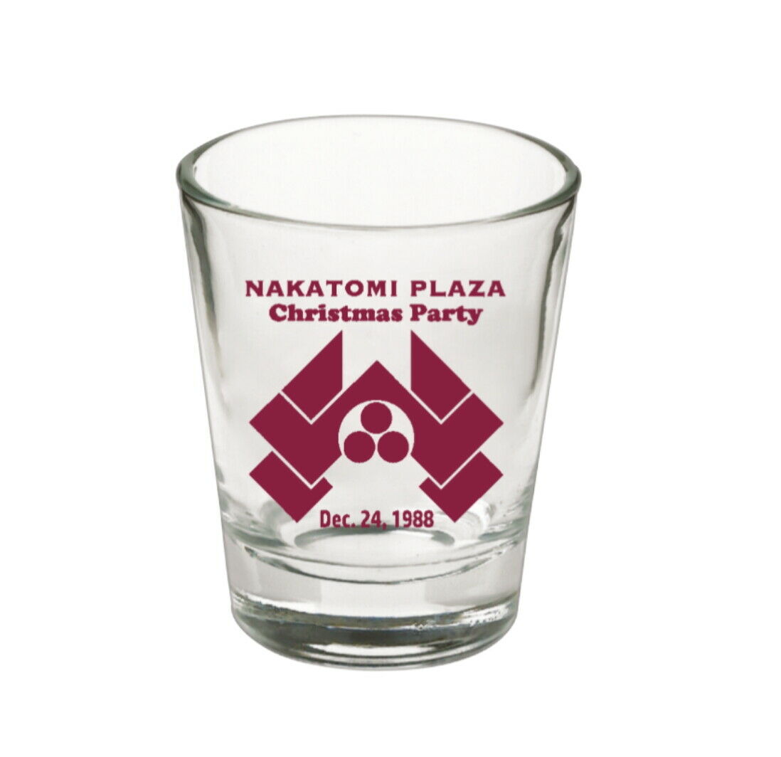Die Hard Movie Prop Holiday Party Christmas Shot Glass LIMITED EDITION