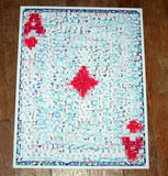 Amazing Ace of Diamonds POKER WSOP Montage Limited COA