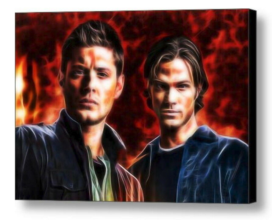 Supernatural Sam and Dean Framed Magical 9X11 Art Print Limited Edition w/COA