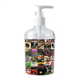 The Beatles Albums Soap / Hand Sani. Refillable Dispenser Not just a label!