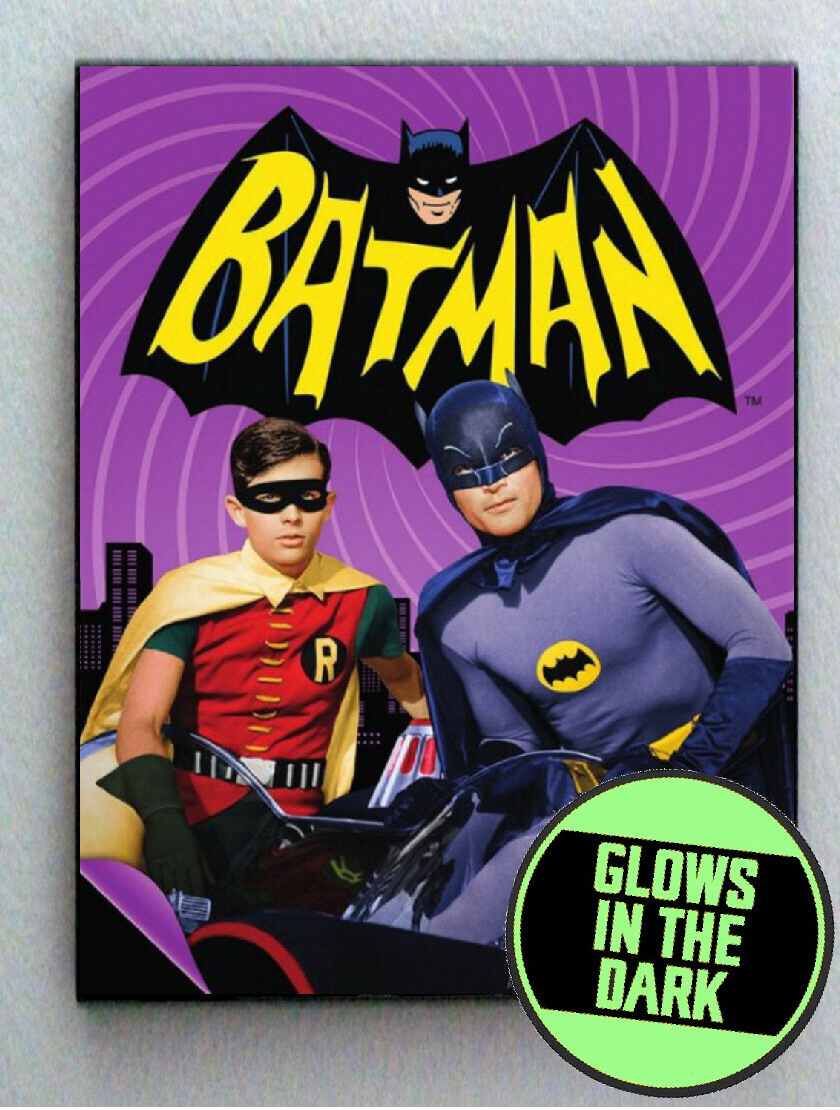 Adam West Batman Glow In The Dark Framed Cool Art Movie Mini Poster