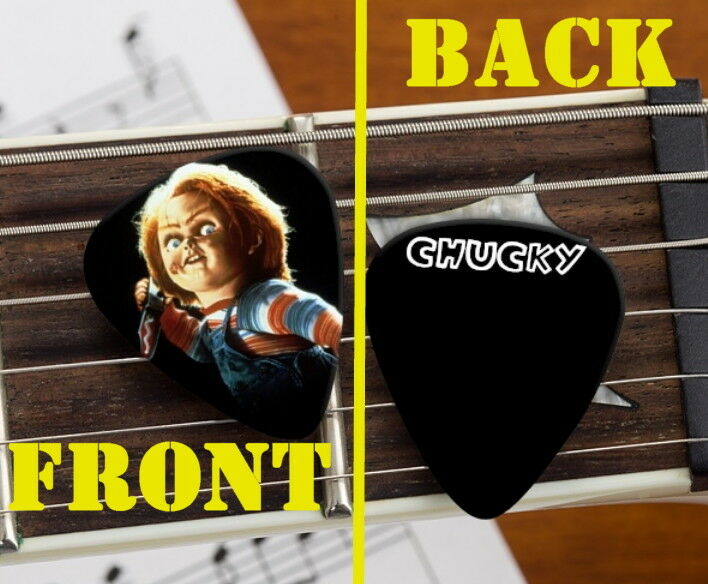 Set of 3 Chucky Doll Childs Play premium Promo Guitar Pick Pic
