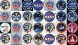 Amazing NASA Mission Patches collection Mosaic w/COA