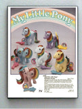 Framed Vintage My Little Pony Rainbow Ponies 1980s Restored Magazine Ad