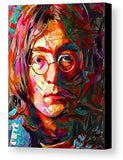 Framed Beatles John Lennon Abstract 9X11 Art Print Limited Edition w/signed COA