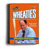 Framed George Costanza Seinfeld Yankees Wheaties Cereal Box Cover Parody