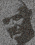 ABC LOST TV Show Amazng John Locke Dharma button mosaic