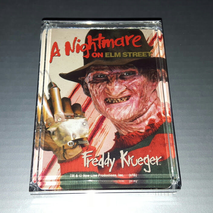A Nightmare On Elm Street Freddy Krueger Acrylic Display Piece Desk Paperweight
