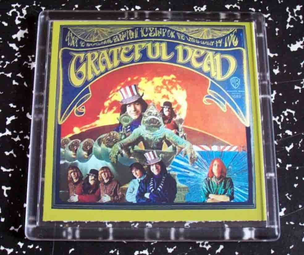 The Grateful Dead first album Coaster 4 X 4 inches