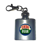 Central Perk Friends TV Show Flask Stainless Steel Mini keyring Keychain 1 ounce