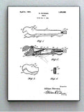 Framed 8.5 X 11 1924 Vice Wrench Tool Original Patent Diagram Plans Ready T Hang