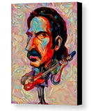 Framed Abstract Frank Zappa 9X11 Art Print Limited Edition w/signed COA