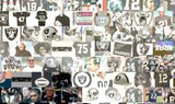 AMAZING Oakland Raiders Helmet Montage. 1 of only 25