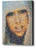 Amazing Framed Lady Gaga Poker Chip Face mosaic art print Limited Edition w/COA