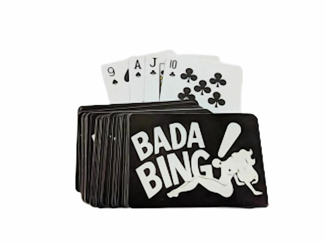The Sopranos RARE Bada Bing Prop Playing Cards Unopened Poker Deck!!