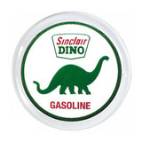 Sinclair Gas and Oil Dino Magnet big round almost 3 inch diameter with border.