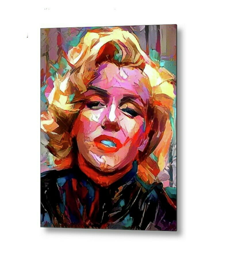 Framed Marilyn Monroe Abstract 8.5 X 11 Art Print Limited Edition w/signed COA