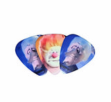 Set of 3 Heat and Snow Miser Brothers TYWASC premium Promo Guitar Pick Pic