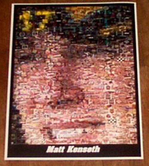 AMAZING Limited Edition NASCAR Matt Kenseth Montage