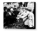 Rare Framed 1913 The Civil War Battle Of Gettysburg Reunion Vintage Photo Print