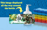 The Legend Of Zelda Link Soap / Hand Sani. Refillable Dispenser Not just a label