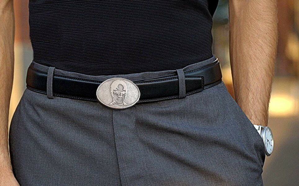 NBC TV The Office Dwight Schrute all metal Belt Buckle NUMBERED LIMITED EDITION