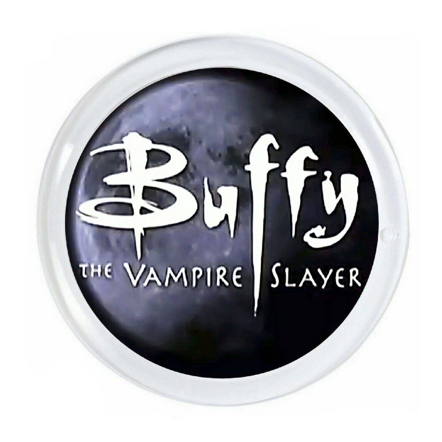 Buffy The Vampire Slayer Magnet big round almost 3 inch diameter with border.