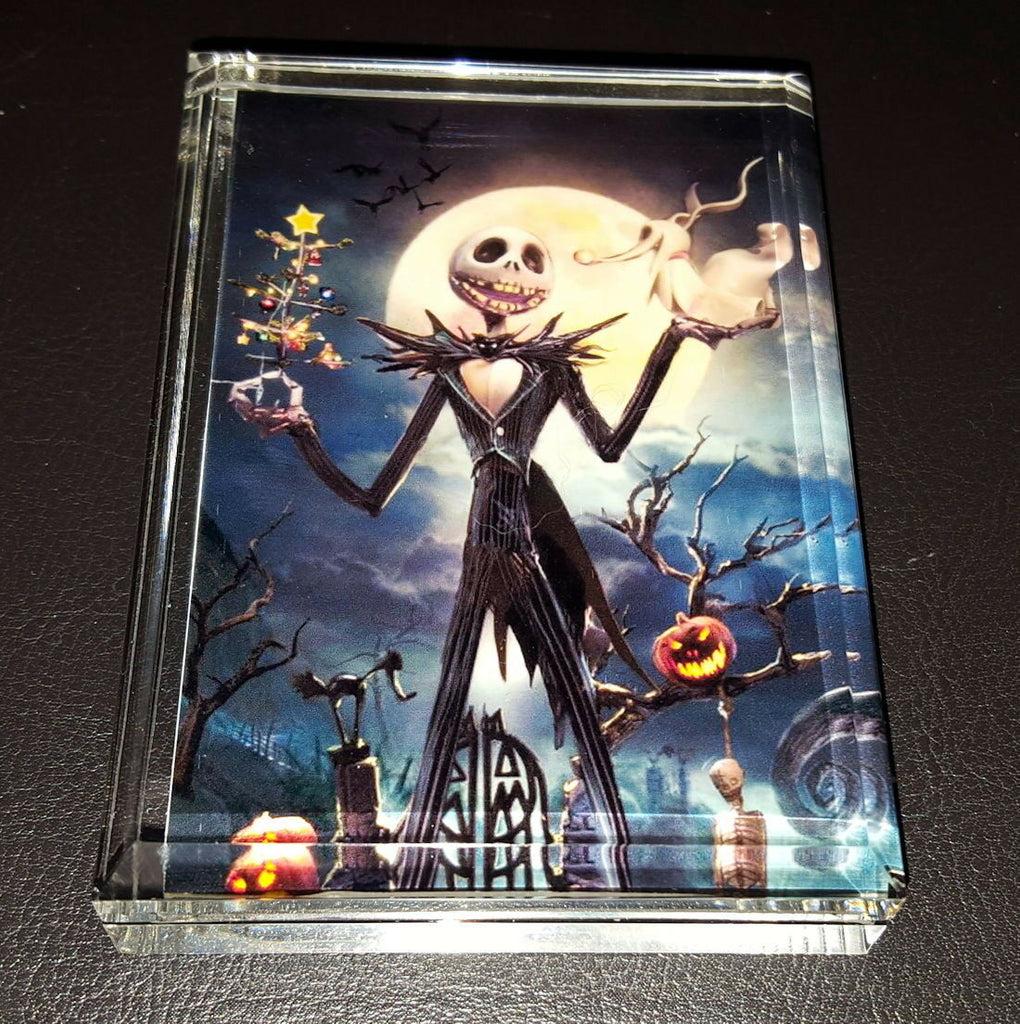 Nightmare Before Christmas Jack GLOW IN THE DARK Display Piece or Paperweight