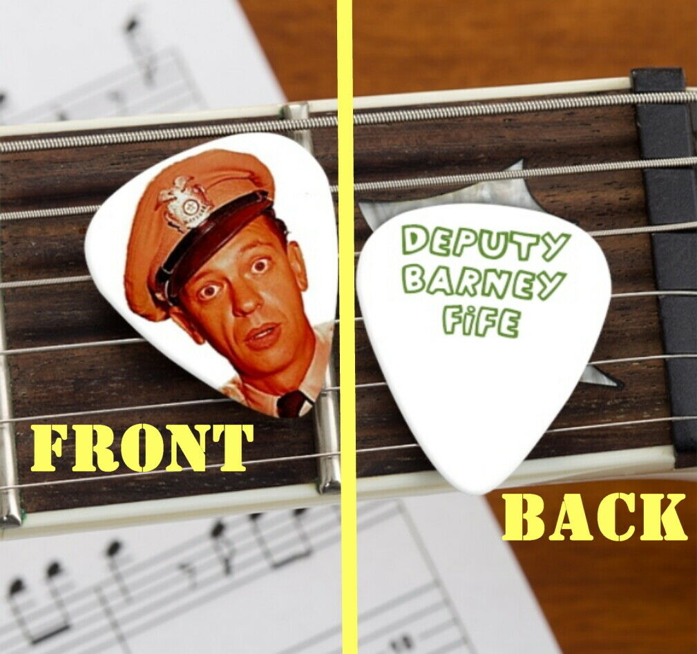 Barney Fife Don Knotts Set of 3 premium Promo Guitar Pick Pic