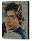 Star Wars Han Solo Quotes Mosaic AMAZING Framed 9X11 Limited Edition Art w/COA