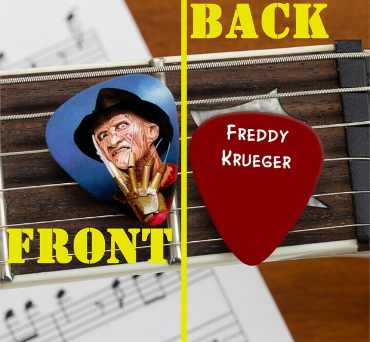 Set of 3 Nightmare on Elm Street Freddy Krueger premium Promo Guitar Pick Pic