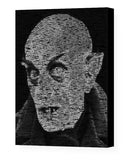 Nosferatu 1922 Movie Script Mosaic AMAZING Framed 9X11 Limited Edition Art w/COA